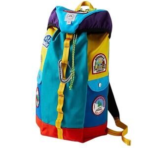 Colorful Backpack with Patches